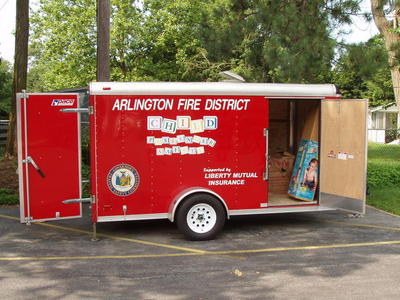 Arlington's Child Passenger Safety Trailer