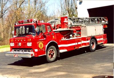 Truck 2 , 1960 Ford  C/Seagrave 75' Mid Mount