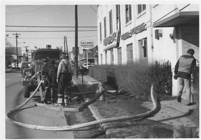 Main street fire early days
